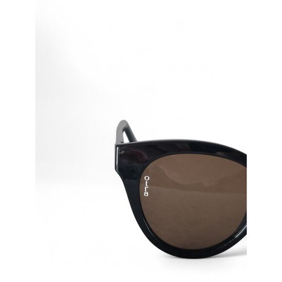 Otra Lilly Womens Sunglasses Black Cat Eye Brown Lens UV400‎ Fashion Chic main image 3